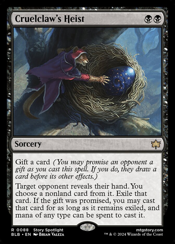Cruelclaw's Heist (Bloomburrow)  | Good Games North