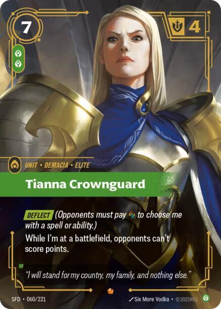 Tianna Crownguard (Spiritforged)  - Foil | Good Games North
