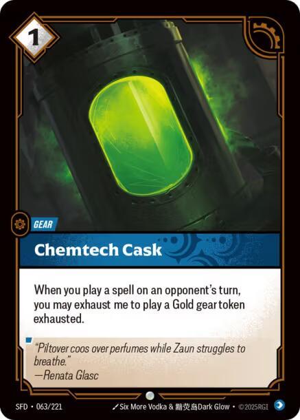 Chemtech Cask (Spiritforged)  - Foil | Good Games North