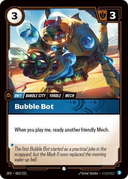 Bubble Bot (Spiritforged)  - Foil | Good Games North