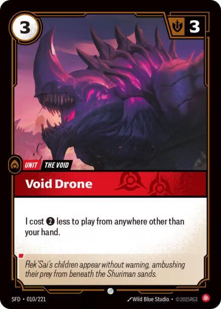 Void Drone (Spiritforged)  - Foil | Good Games North