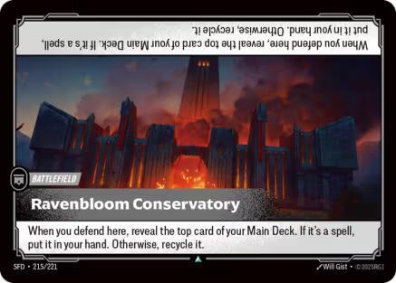 Ravenbloom Conservatory (Spiritforged)  - Foil | Good Games North