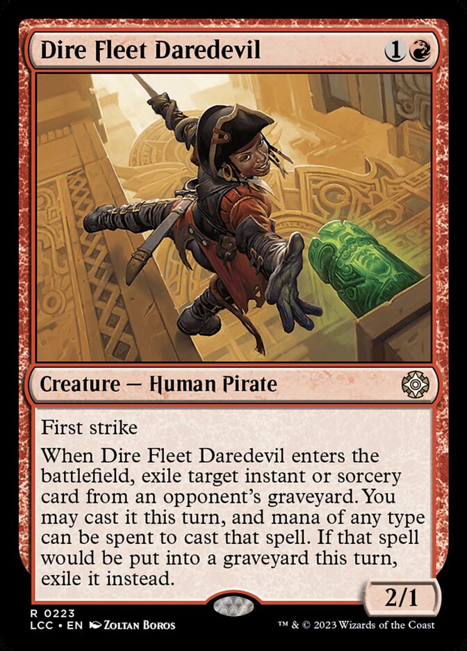 Dire Fleet Daredevil (Commander: The Lost Caverns of Ixalan)  | Good Games North