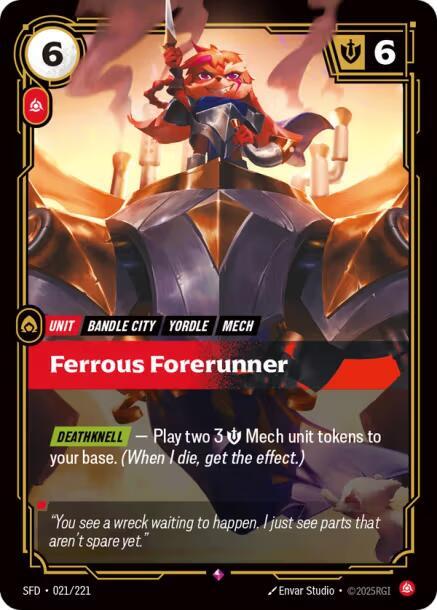 Ferrous Forerunner (Spiritforged)  - Foil | Good Games North