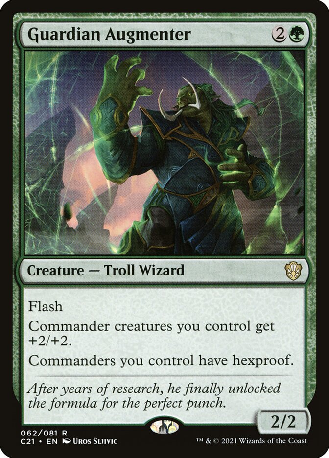 Guardian Augmenter (Commander 2021)  | Good Games North