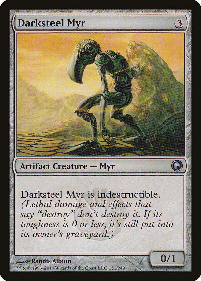 Darksteel Myr (Scars of Mirrodin)  | Good Games North