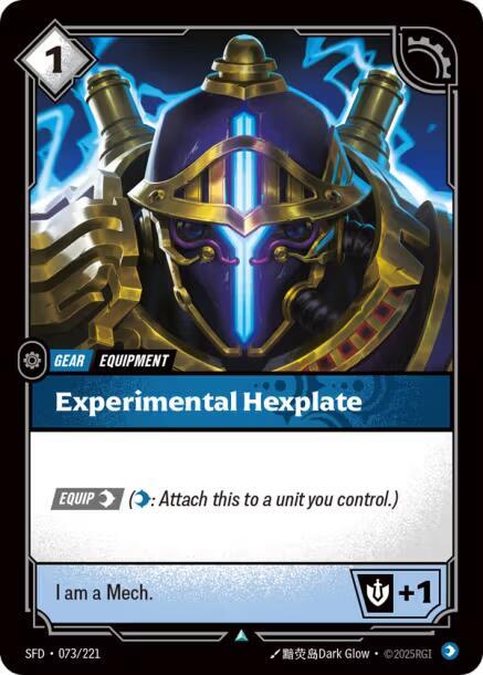 Experimental Hexplate 73/221 (Spiritforged)  | Good Games North