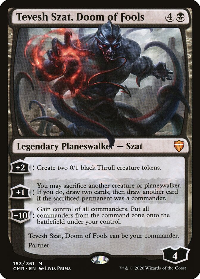 Tevesh Szat, Doom of Fools (Commander Legends)  - Foil | Good Games North
