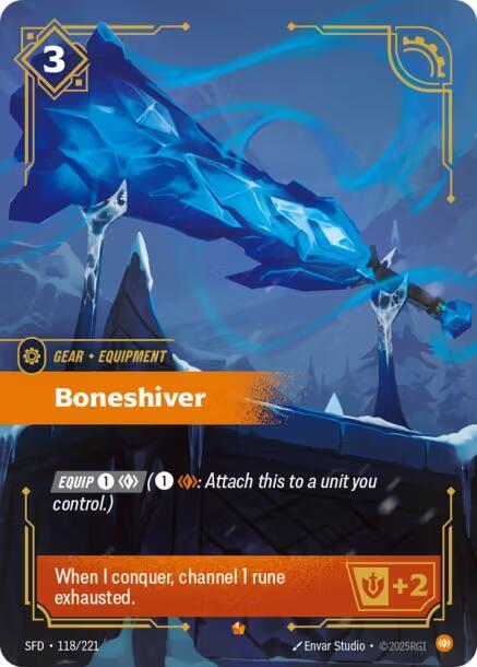Boneshiver (Spiritforged)  - Foil | Good Games North