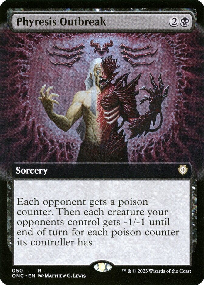 Phyresis Outbreak (Commander: Phyrexia: All Will Be One)  | Good Games North