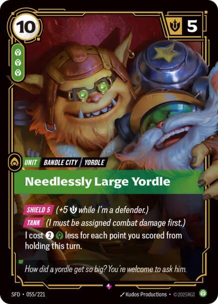Needlessly Large Yordle (Spiritforged)  - Foil | Good Games North