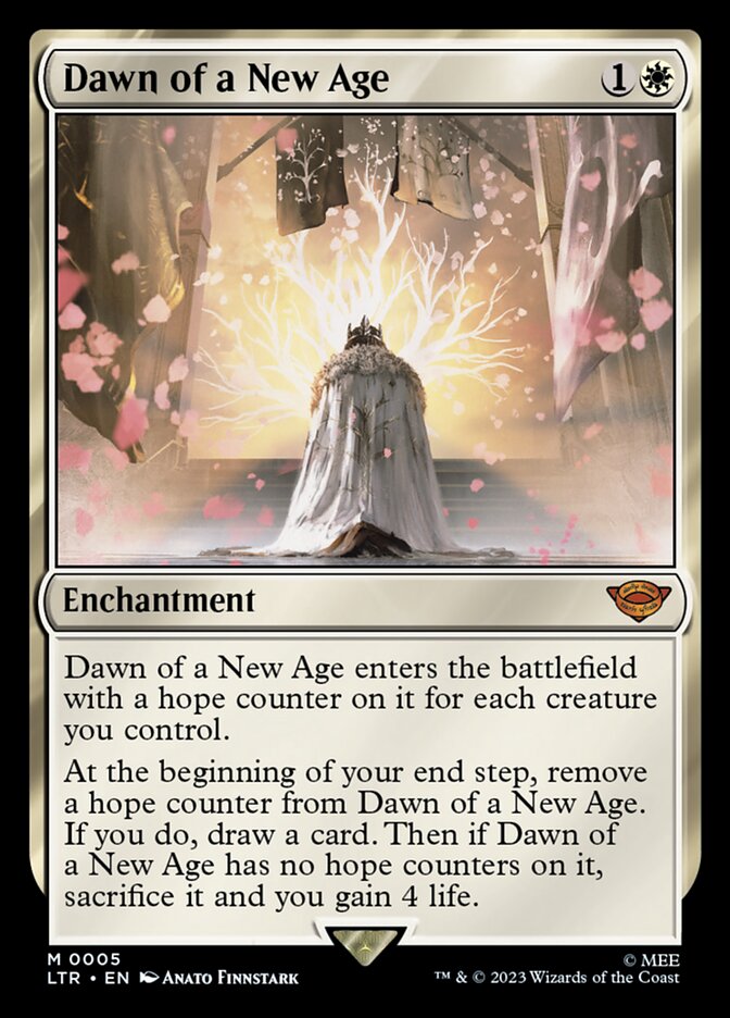 Dawn of a New Age 5/281 (Universes Beyond: The Lord of the Rings: Tales of Middle-earth)  | Good Games North