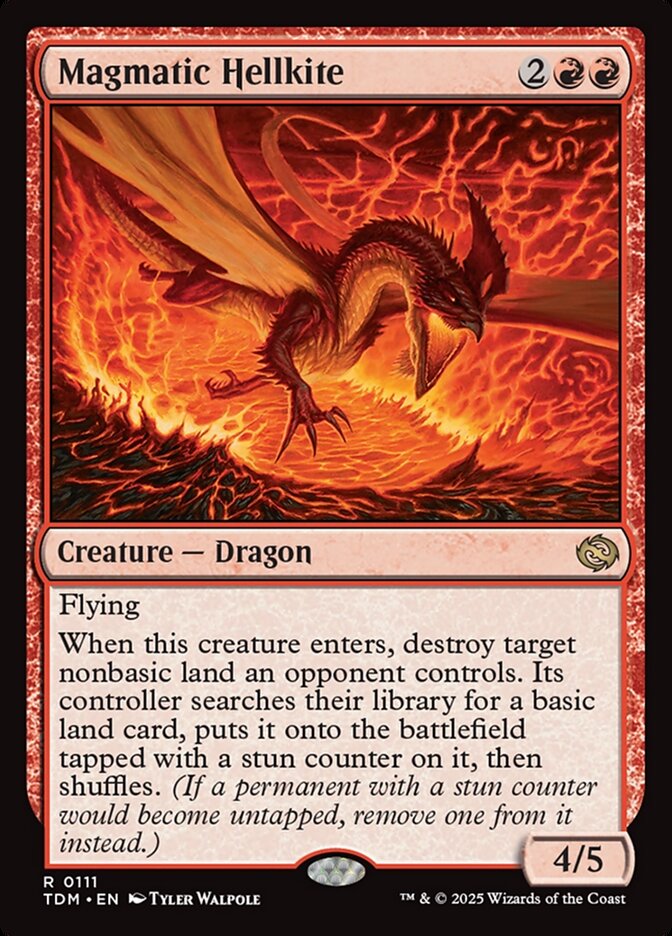 Magmatic Hellkite (Tarkir: Dragonstorm)  | Good Games North