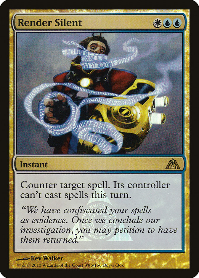 Render Silent (Buy-A-Box Promos)  - Foil | Good Games North