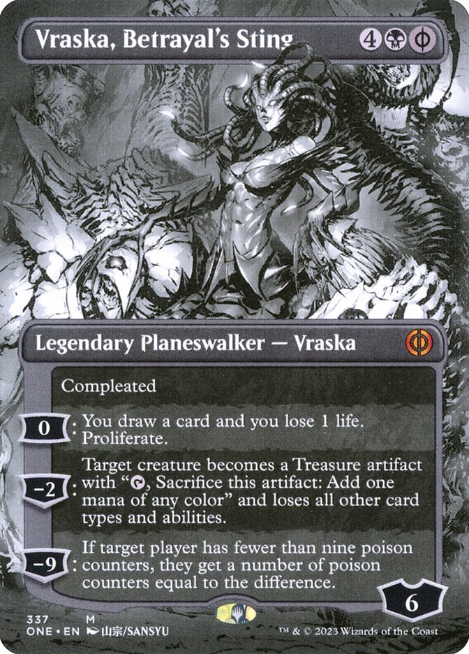 Vraska, Betrayal's Sting (Phyrexia: All Will Be One)  - Foil | Good Games North