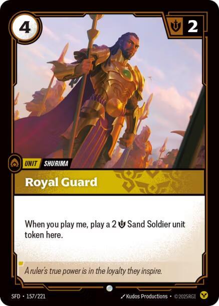 Royal Guard 157/221 (Spiritforged)  | Good Games North