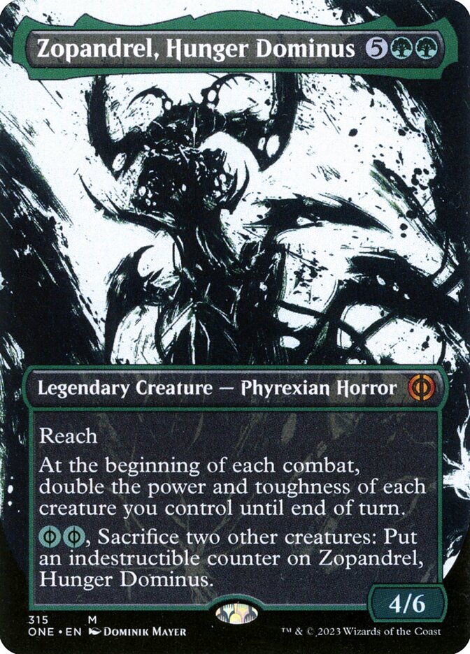 Zopandrel, Hunger Dominus (Phyrexia: All Will Be One)  - Foil | Good Games North