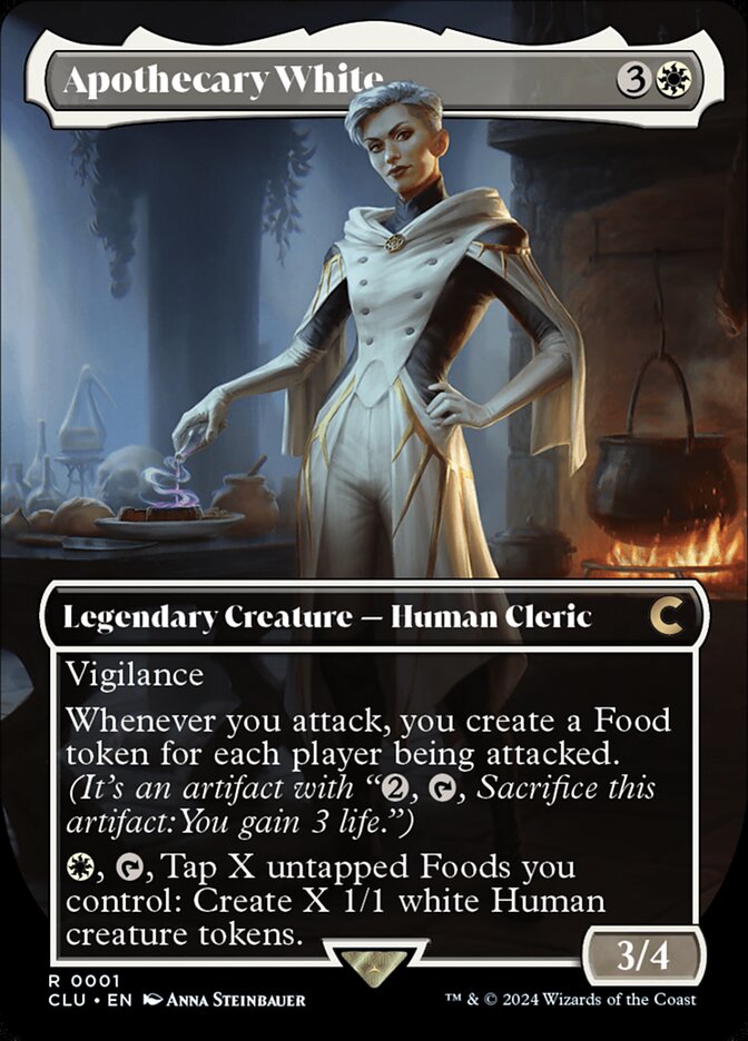 Apothecary White 1 (Ravnica: Clue Edition)  - Borderless | Good Games North
