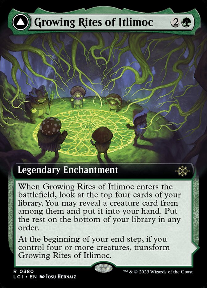 Growing Rites of Itlimoc // Itlimoc, Cradle of the Sun (The Lost Caverns of Ixalan)  - Foil | Good Games North