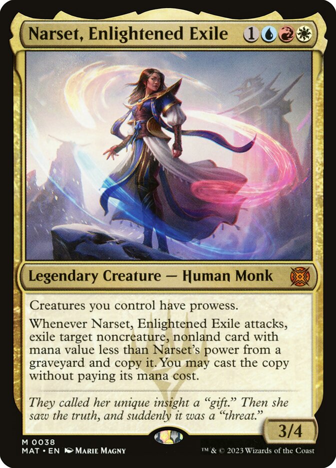Narset, Enlightened Exile 38 (March of the Machine: The Aftermath)  | Good Games North