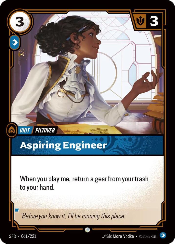 Aspiring Engineer (Spiritforged)  - Foil | Good Games North