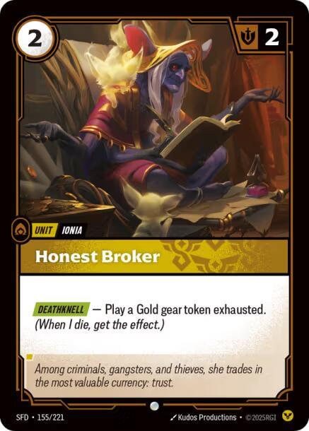 Honest Broker (Spiritforged)  - Foil | Good Games North