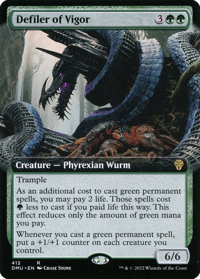 Defiler of Vigor 412 (Dominaria United)  | Good Games North