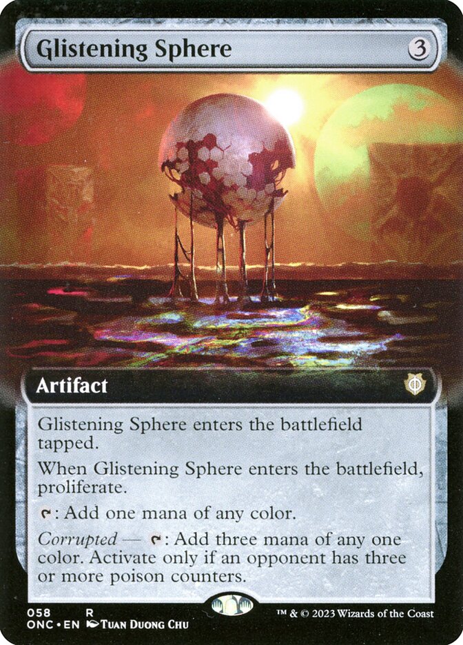 Glistening Sphere (Commander: Phyrexia: All Will Be One)  | Good Games North