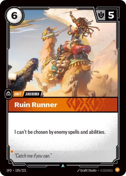 Ruin Runner 105/221 (Spiritforged)  | Good Games North