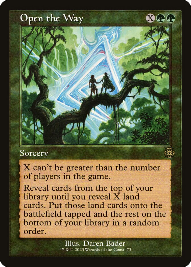 Open the Way (March of the Machine: The Aftermath)  - Foil | Good Games North
