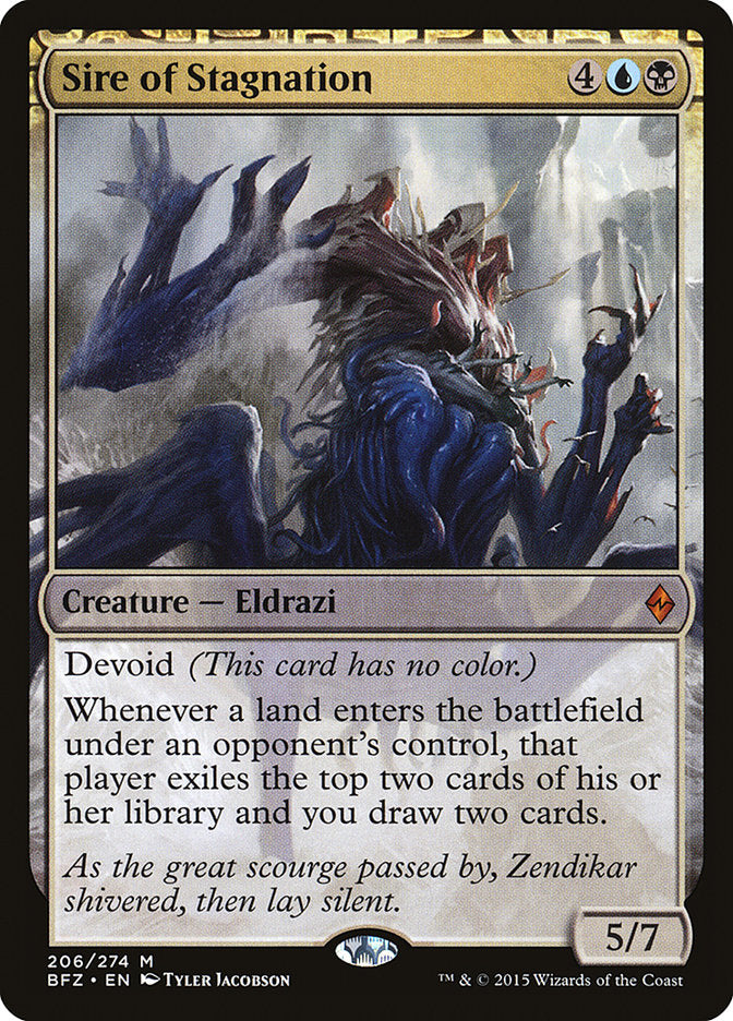 Sire of Stagnation (Battle for Zendikar)  | Good Games North