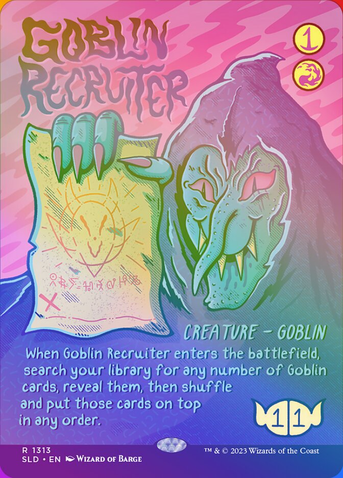 Goblin Recruiter 1313 (Secret Lair Drop Series)  - Foil | Good Games North