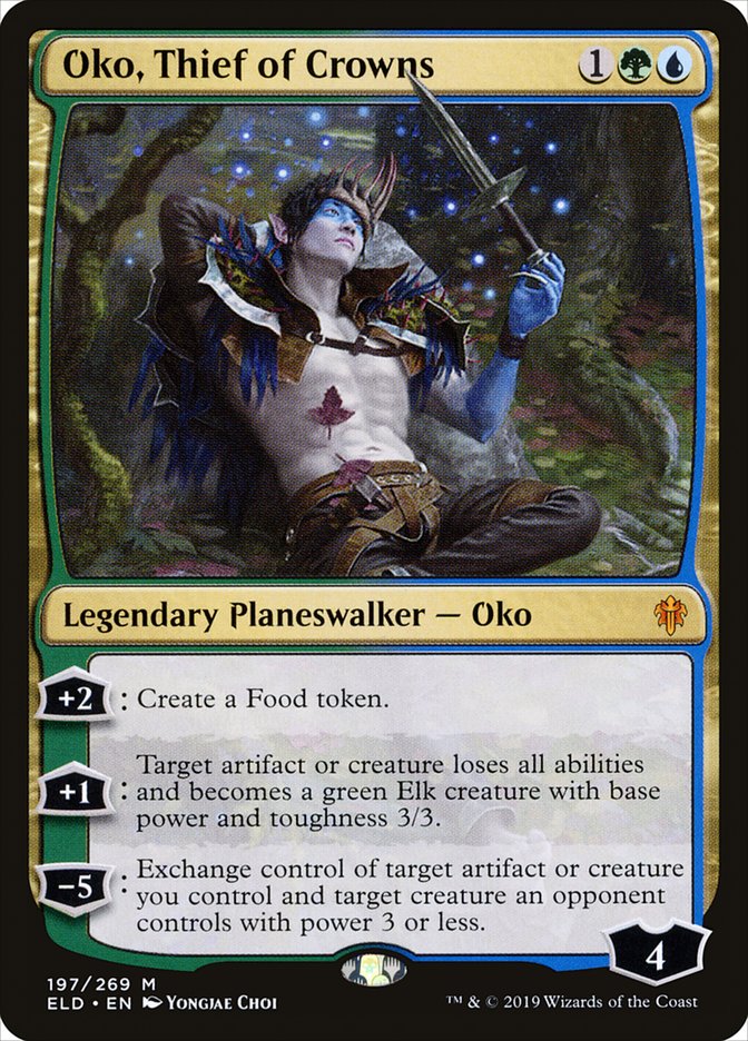 Oko, Thief of Crowns (Throne of Eldraine)  | Good Games North