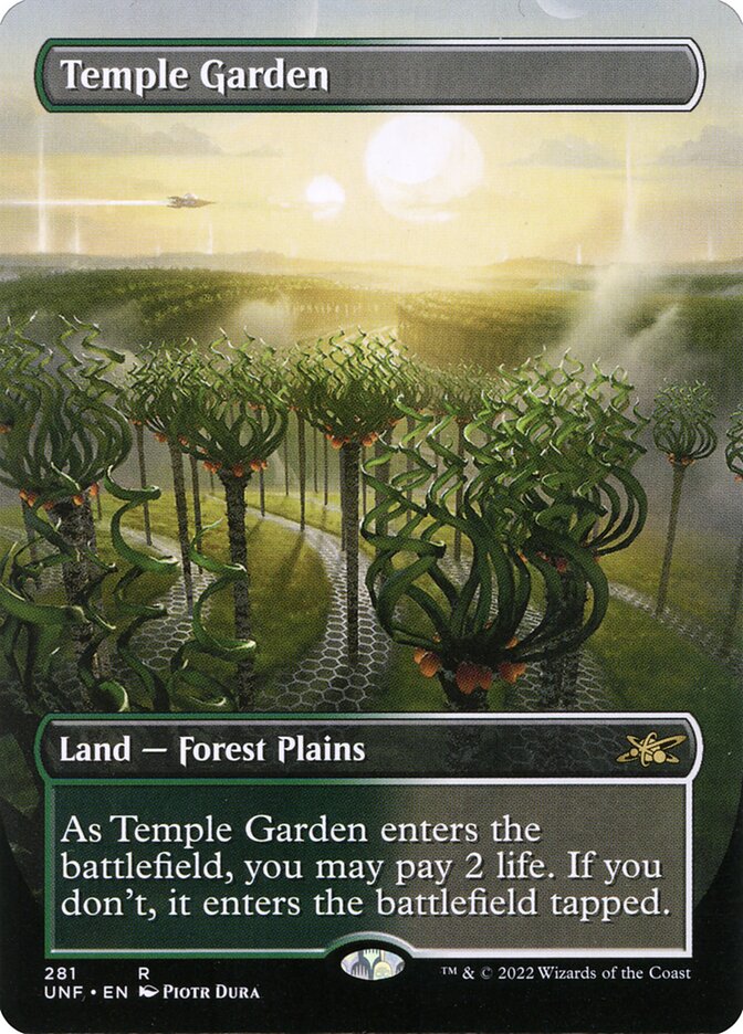 Temple Garden 281/244 (Unfinity)  - Foil | Good Games North