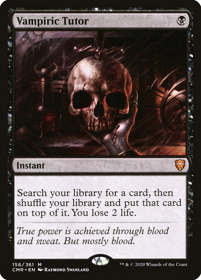 Vampiric Tutor 156 (Commander Legends)  | Good Games North