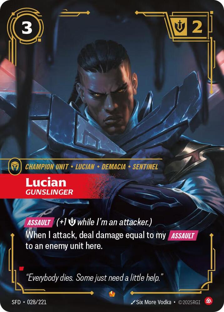 Lucian Gunslinger (Spiritforged)  - Foil | Good Games North