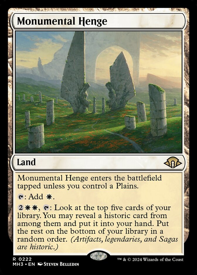 Monumental Henge (Modern Horizons 3)  | Good Games North