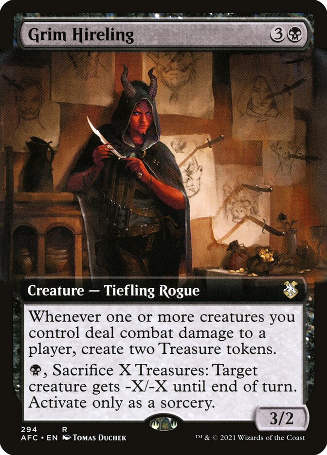 Grim Hireling (Commander: Adventures in the Forgotten Realms)  | Good Games North