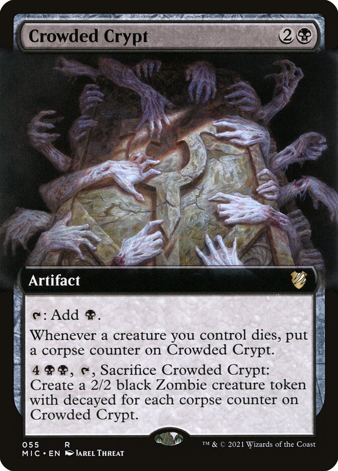 Crowded Crypt 55/38 (Commander: Innistrad: Midnight Hunt)  | Good Games North