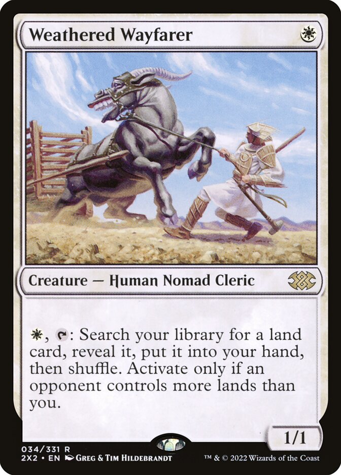 Weathered Wayfarer (Double Masters 2022)  - Foil | Good Games North