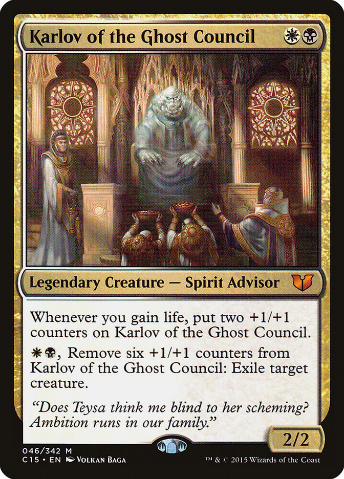 Karlov of the Ghost Council (Commander 2015)  | Good Games North