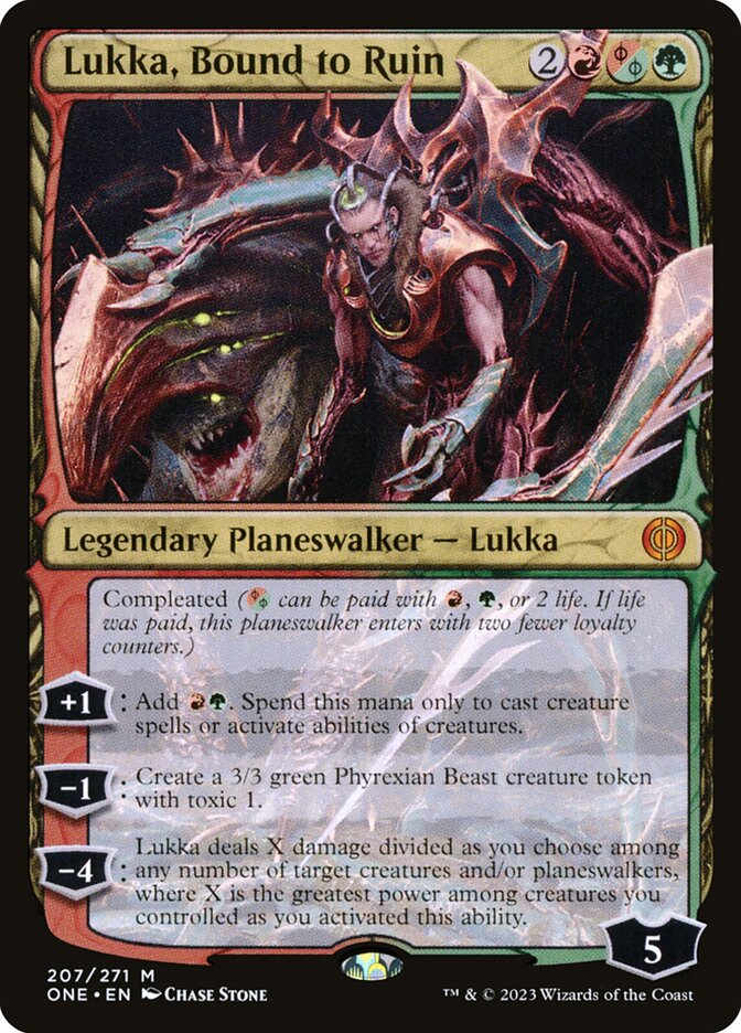Lukka, Bound to Ruin (Phyrexia: All Will Be One)  | Good Games North