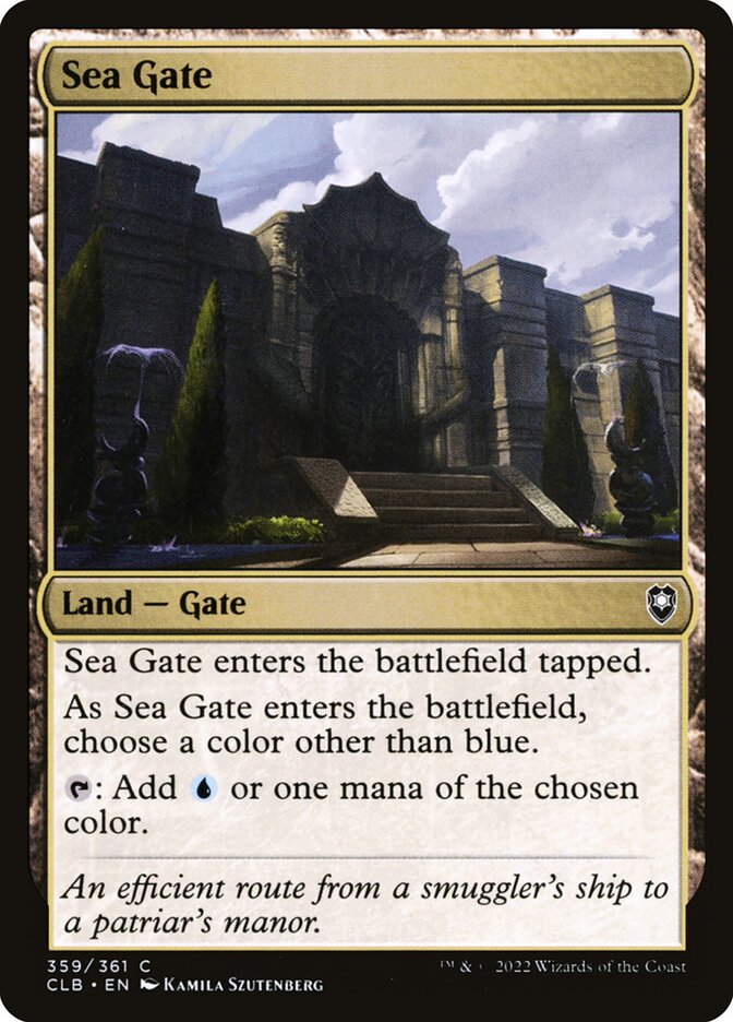 Sea Gate 359 (Commander Legends: Battle for Baldur's Gate)  | Good Games North