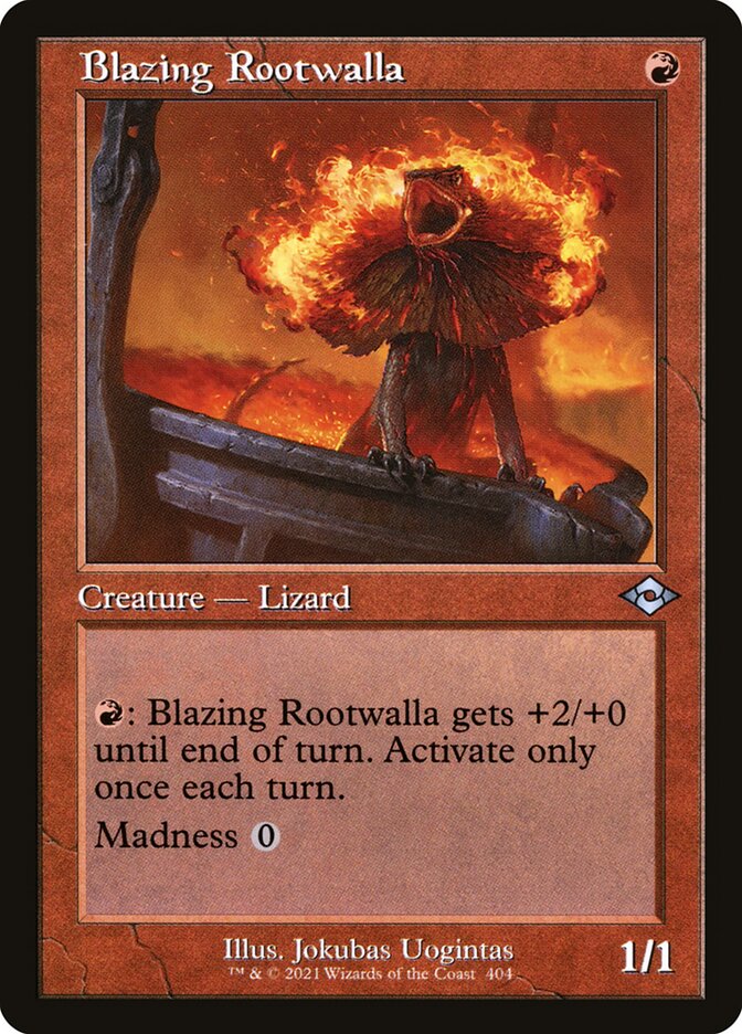 Blazing Rootwalla (Modern Horizons 2)  - undefined | Good Games North