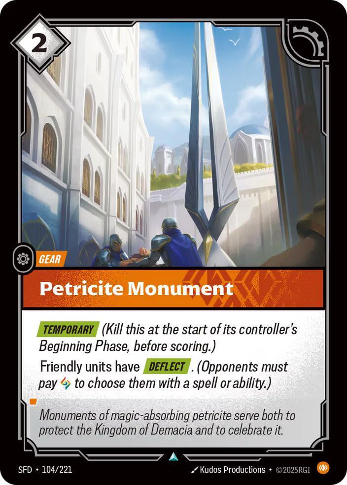 Petricite Monument (Spiritforged)  - Foil | Good Games North