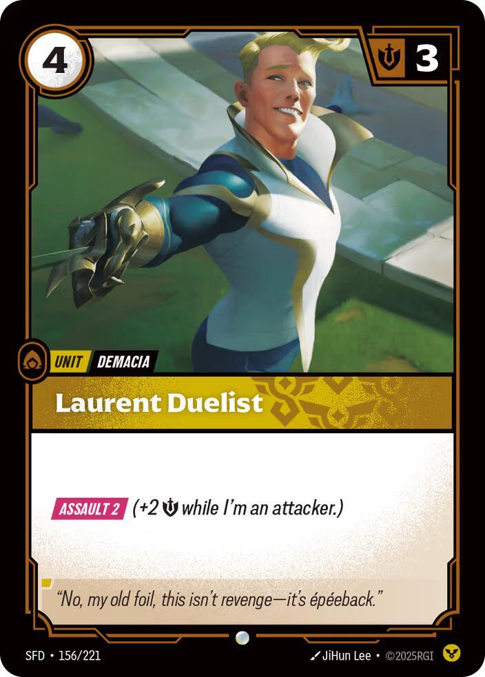 Laurent Duelist 156/221 (Spiritforged)  | Good Games North
