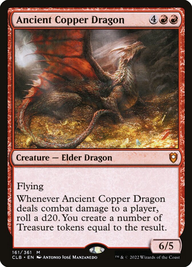 Ancient Copper Dragon (Commander Legends: Battle for Baldur's Gate)  | Good Games North