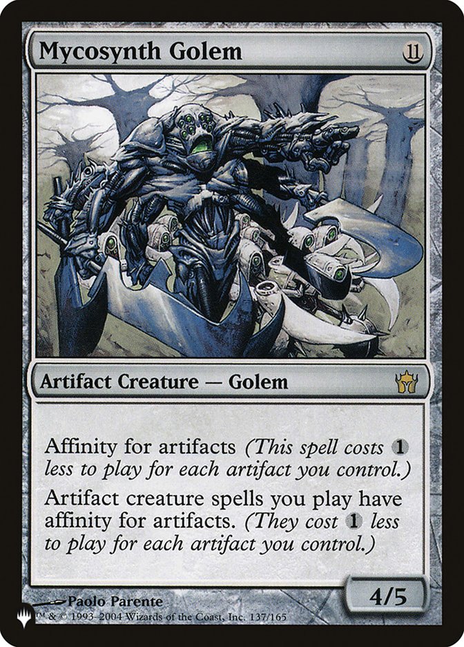 Mycosynth Golem (The List Reprints)  | Good Games North