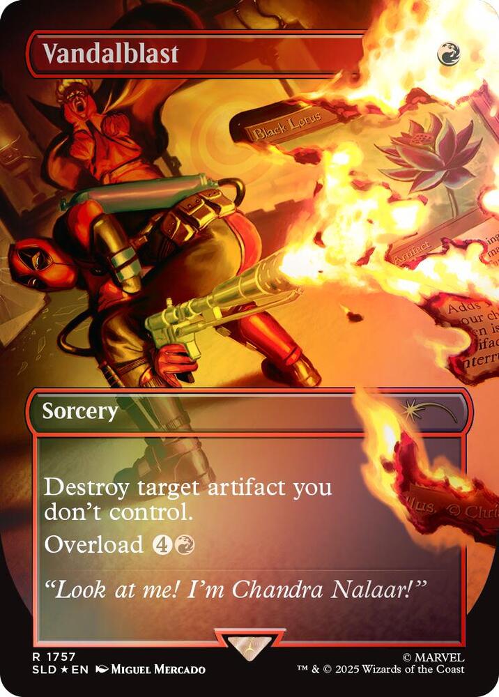 Vandalblast 1757 Rainbow Foil (Secret Lair Drop Series)  - Foil | Good Games North