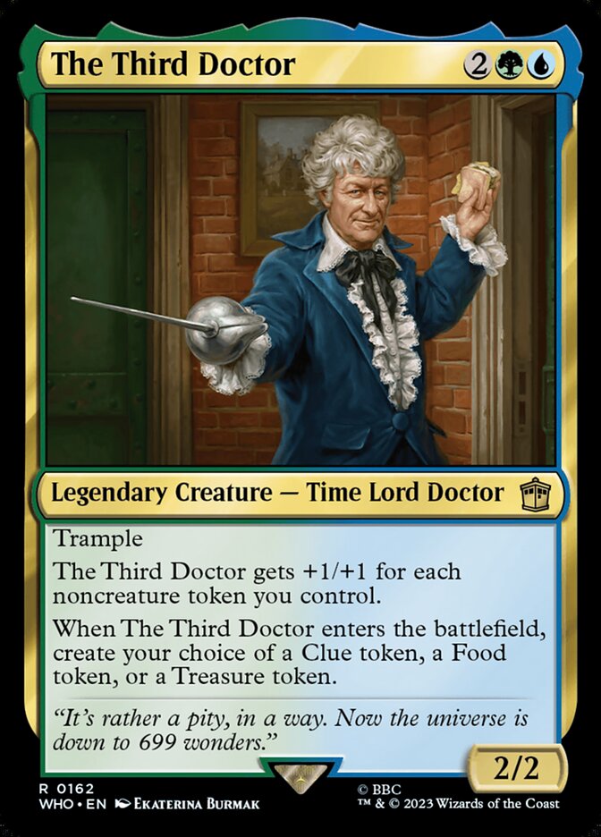 The Third Doctor 162/331 (Universes Beyond: Doctor Who)  | Good Games North